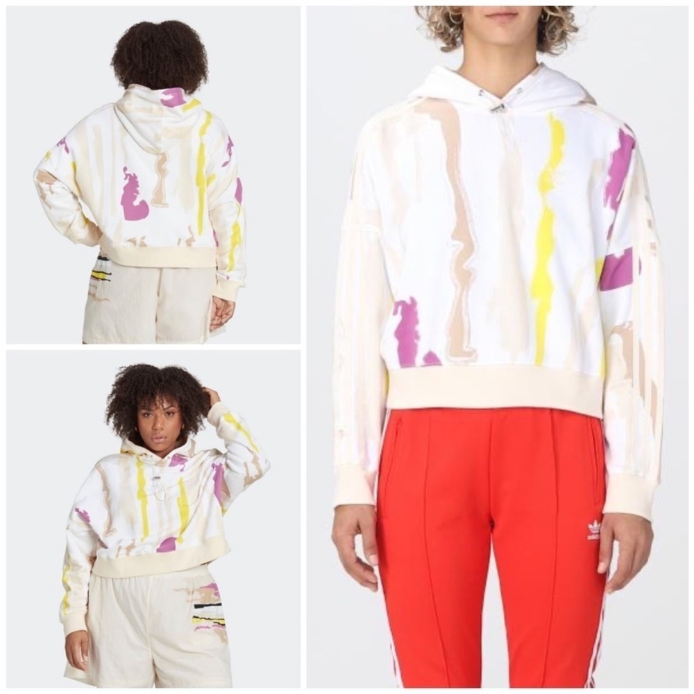 Adidas - NWT Thebe Magugu Cropped Hoodie